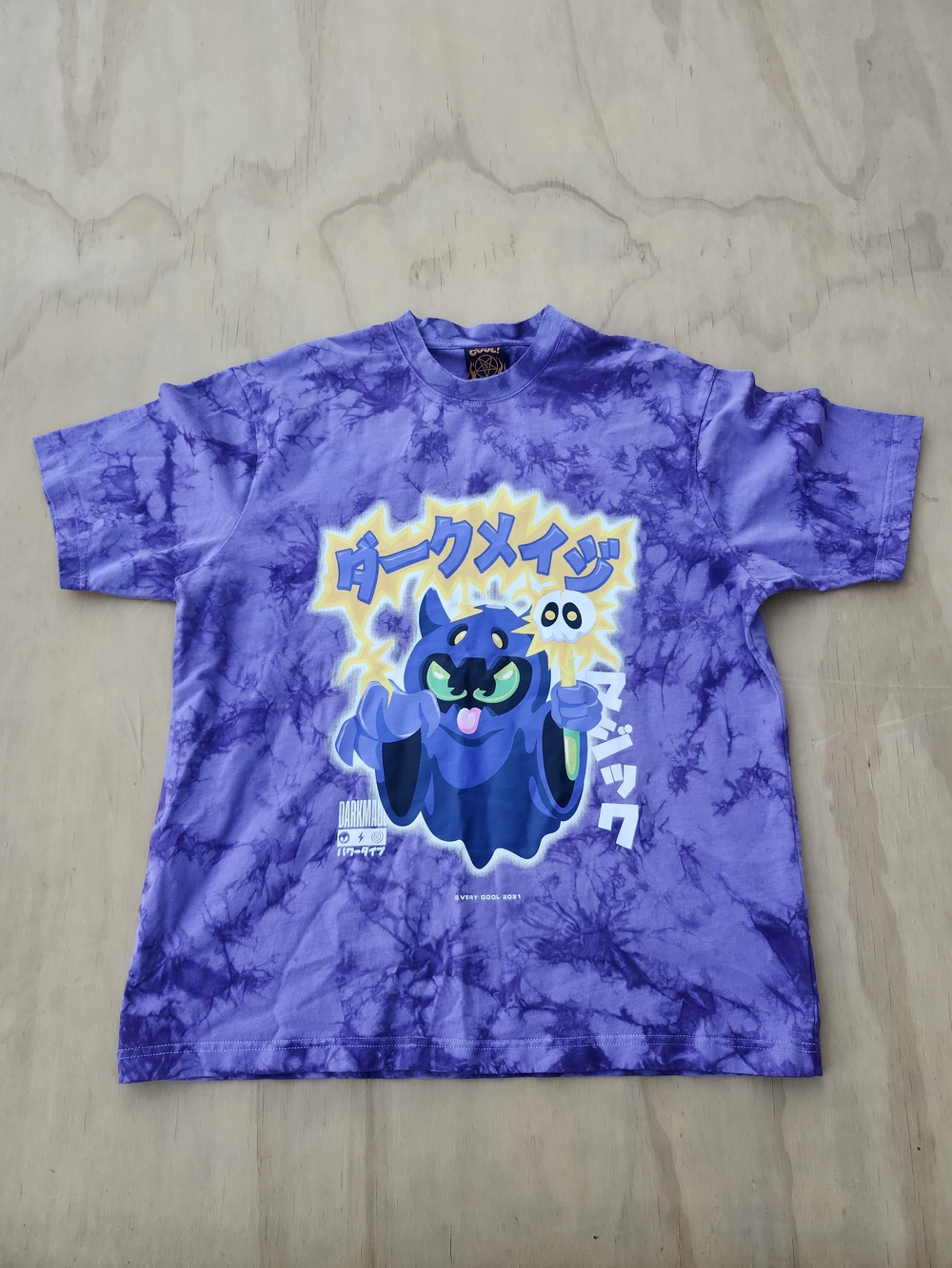 Very Cool Darkmind graphic tee Graphic Tee in Purple & Blue Like New Small